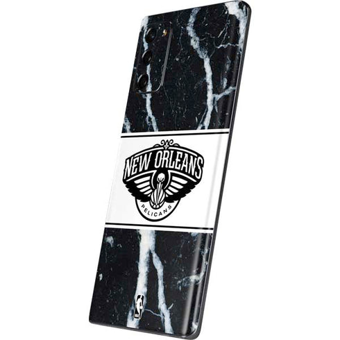 NBA New Orleans Pelicans Marble Galaxy Note20 5G Skin